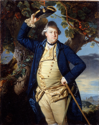George Nassau 3rd Earl Cowper by Johann Zoffany, hand-painted oil reproduction