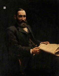George U. Baird by John Lavery, hand-painted oil painting reproduction