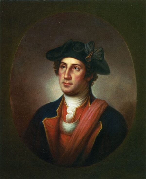 George Washington by Rembrandt Peale, hand-painted oil painting reproduction