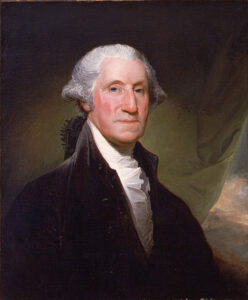 George Washington II by Gilbert Stuart, hand-painted oil painting reproduction