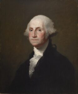 George Washington III by Gilbert Stuart, hand-painted oil painting reproduction