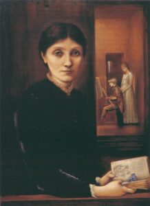 Georgiana Burne-Jones by Edward Burne-Jones, hand-painted oil painting reproduction