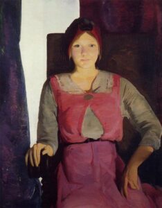 Geraldine Lee No. 2 by George Bellows, hand-painted oil painting reproduction