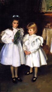Gertrude and Elizabeth Henry by Cecilia Beaux, hand-painted oil painting reproduction