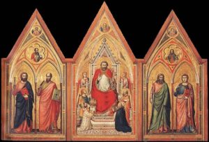 The Stefaneschi Triptych by Giotto, hand-painted oil painting reproduction