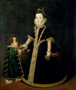 Girl with a dwarf 1595 by Sofonisba Anguissola, hand-painted oil painting reproduction