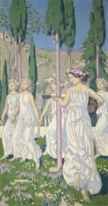 Girls Dancing by Maurice Denis, hand-painted oil painting reproduction