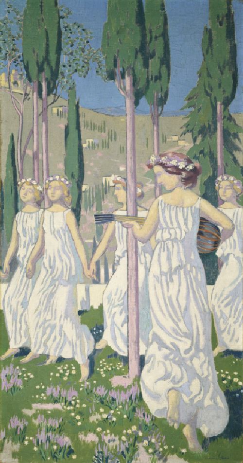 Girls Dancing by Maurice Denis, hand-painted oil reproduction