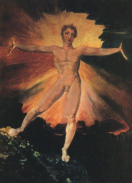 Glad Day by William Blake, hand-painted oil reproduction