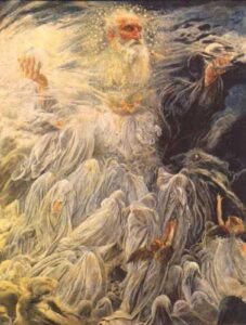 God the Father by Léon Frédéric, hand-painted oil painting reproduction