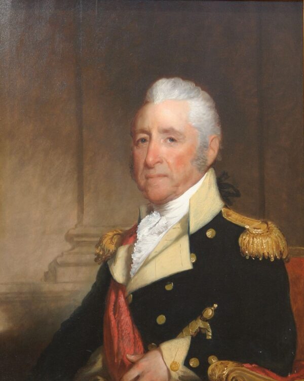 Governor John Brooks by Gilbert Stuart, hand-painted oil painting reproduction