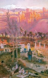 Granada by Antonio Muñoz Degrain, hand-painted oil painting reproduction