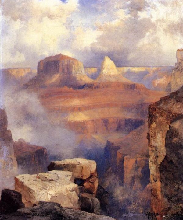Grand Canyon 1 by Thomas Moran, hand-painted oil painting reproduction