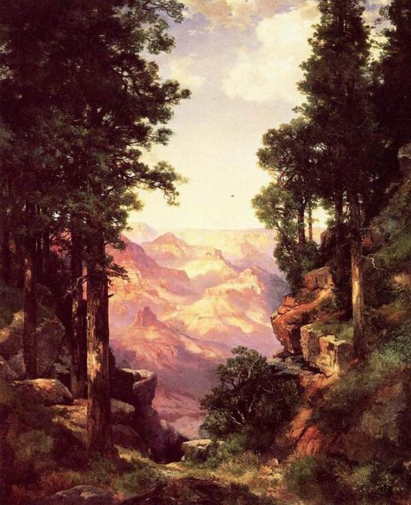 Grand Canyon 2 by Thomas Moran, hand-painted oil painting reproduction