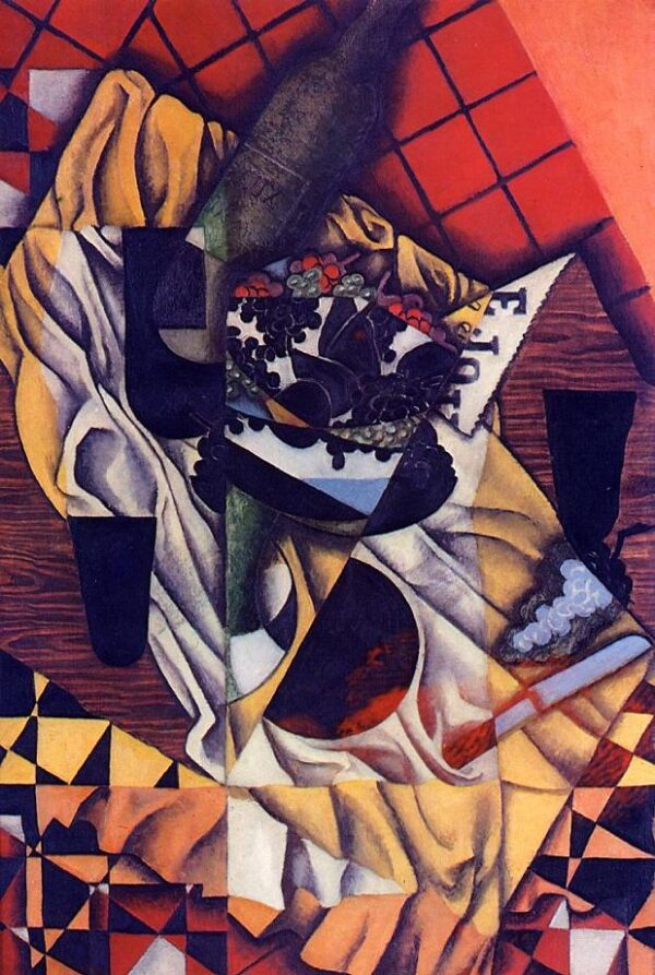 Grapes by Juan Gris, hand-painted oil painting reproduction