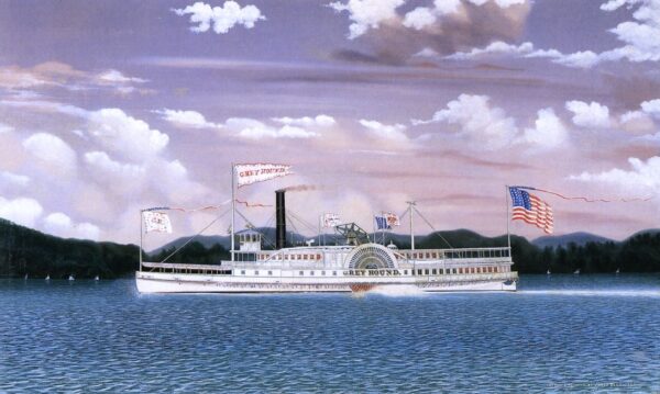 Grey Hound by James Bard, hand-painted oil painting reproduction