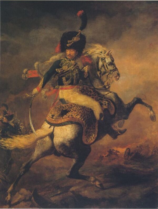 Officer Of The Imperial Guard by Théodore Géricault, hand-painted oil painting reproduction
