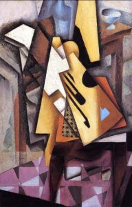 Guitar On A Chair by Juan Gris, hand-painted oil painting reproduction