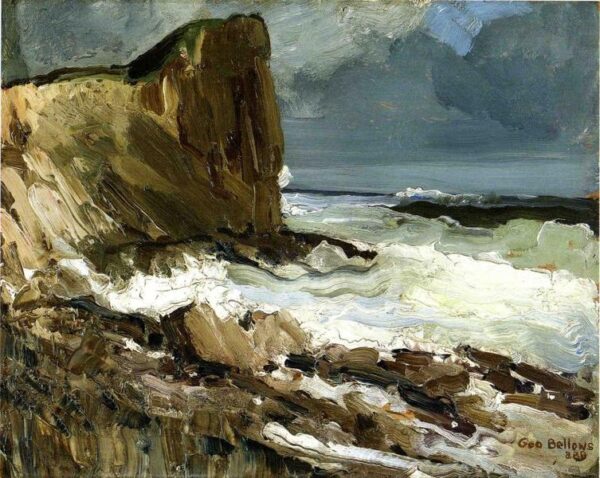 Gull Rock and Whitehead by George Bellows, hand-painted oil painting reproduction