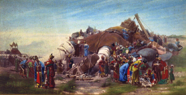 Gulliver by Jehan Georges Vibert, hand-painted oil painting reproduction
