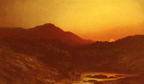 A Souvenir from Scotland by Gustav Dore, hand-painted oil painting reproduction