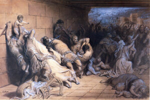 The Martyrdom of the Holy Innocents by Gustav Dore, hand-painted oil painting reproduction