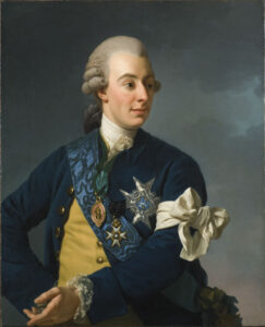Gustav III by Alexander Roslin, hand-painted oil painting reproduction