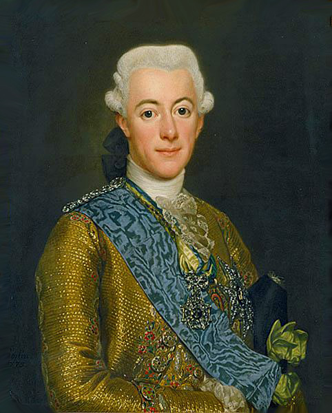 Gustav III by Alexander Roslin, hand-painted oil reproduction