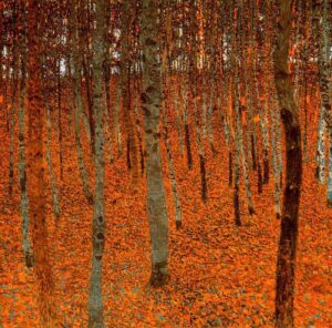 Beech Forest by Gustav Klimt