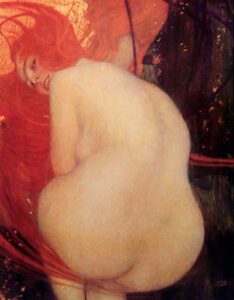 Goldfish by Gustav Klimt, hand-painted oil painting reproduction