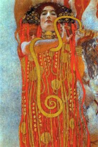 Hygeia by Gustav Klimt, hand-painted oil painting reproduction