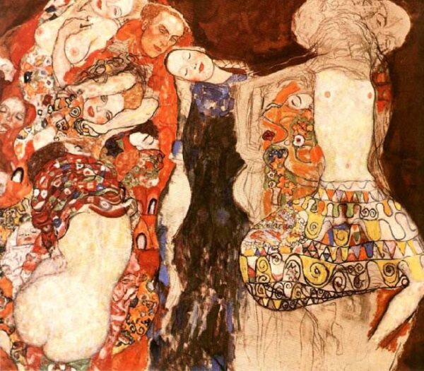 The Bride by Gustav Klimt, hand-painted oil painting reproduction