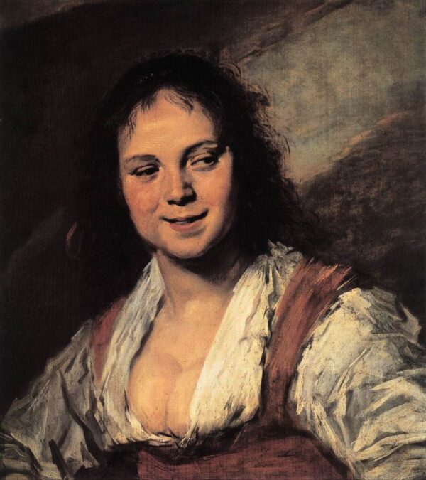 Gypsy Girl by Frans Hals, hand-painted oil painting reproduction