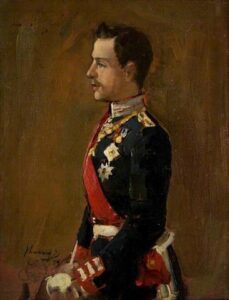 HRH the Hereditary Grand Duke of Hesse by John Lavery, hand-painted oil painting reproduction