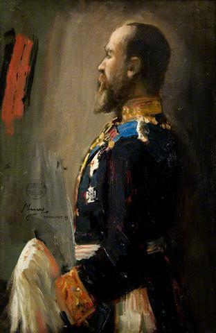 HRH the Grand Duke of Hesse by John Lavery, hand-painted oil reproduction