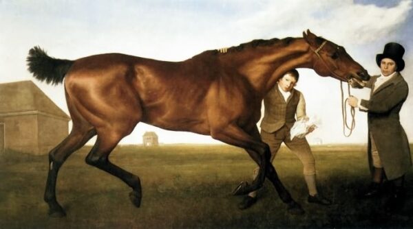 Hambletonian by George Stubbs, hand-painted oil reproduction