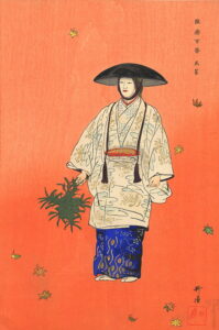 Hanagatami by Tsukioka Kogyo, hand-painted oil painting reproduction