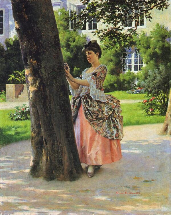 Hanen Nimensa by Gunnar Berndtson, hand-painted oil painting reproduction