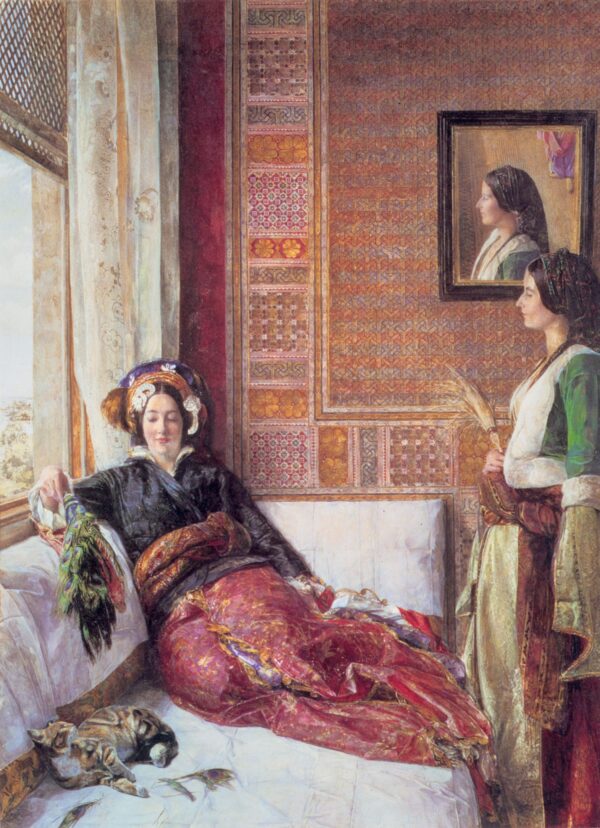 Harem Life in Constantinople by John Frederick Lewis, hand-painted oil painting reproduction