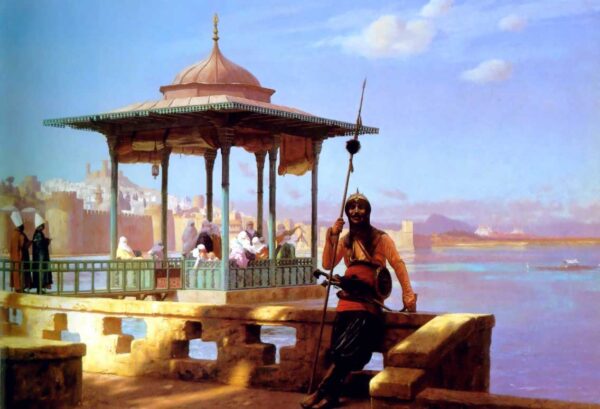 Harem in the Kiosk by Jean-Léon Gérôme, hand-painted oil painting reproduction