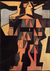 Harlequin by Juan Gris, hand-painted oil painting reproduction