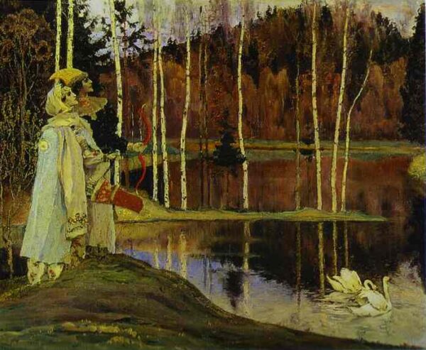 Harmony Concord by Mikhail Nesterov, hand-painted oil painting reproduction