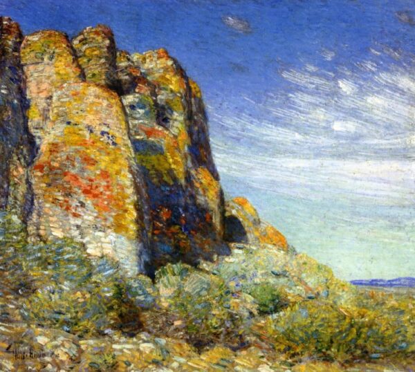 Harney Desert by Frederick Childe Hassam, hand-painted oil painting reproduction