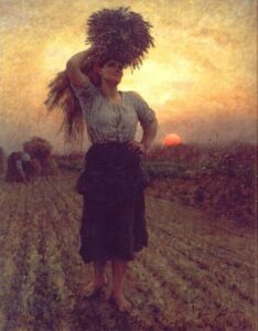 Harvesters by Jules Breton, hand-painted oil painting reproduction