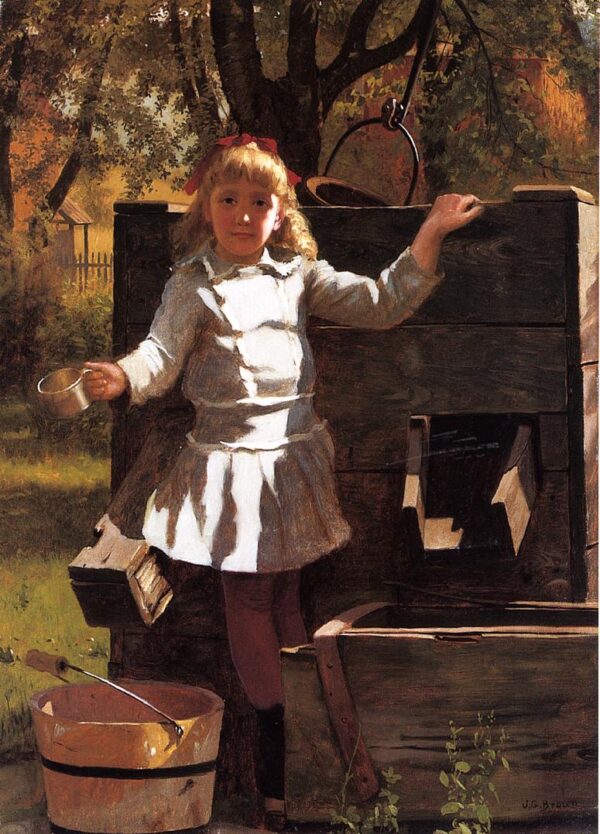 Have a Drink by John G Brown, hand-painted oil painting reproduction