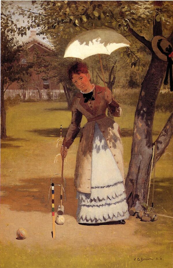 Have a Game by John G Brown, hand-painted oil painting reproduction