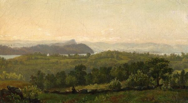 Hudson River Looking Towards Haverstraw by John Frederick Kensett, hand-painted oil painting reproduction