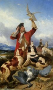 Hawking by Richard Ansdell, hand-painted oil painting reproduction
