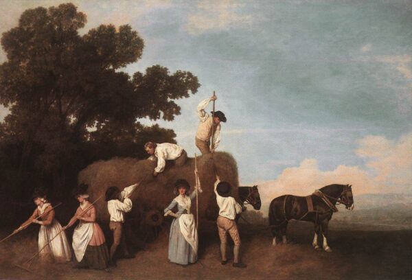 Haymakers by George Stubbs, hand-painted oil painting reproduction