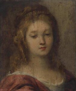 Head of a Woman by Carlo Francesco Nuvolone, hand-painted oil painting reproduction